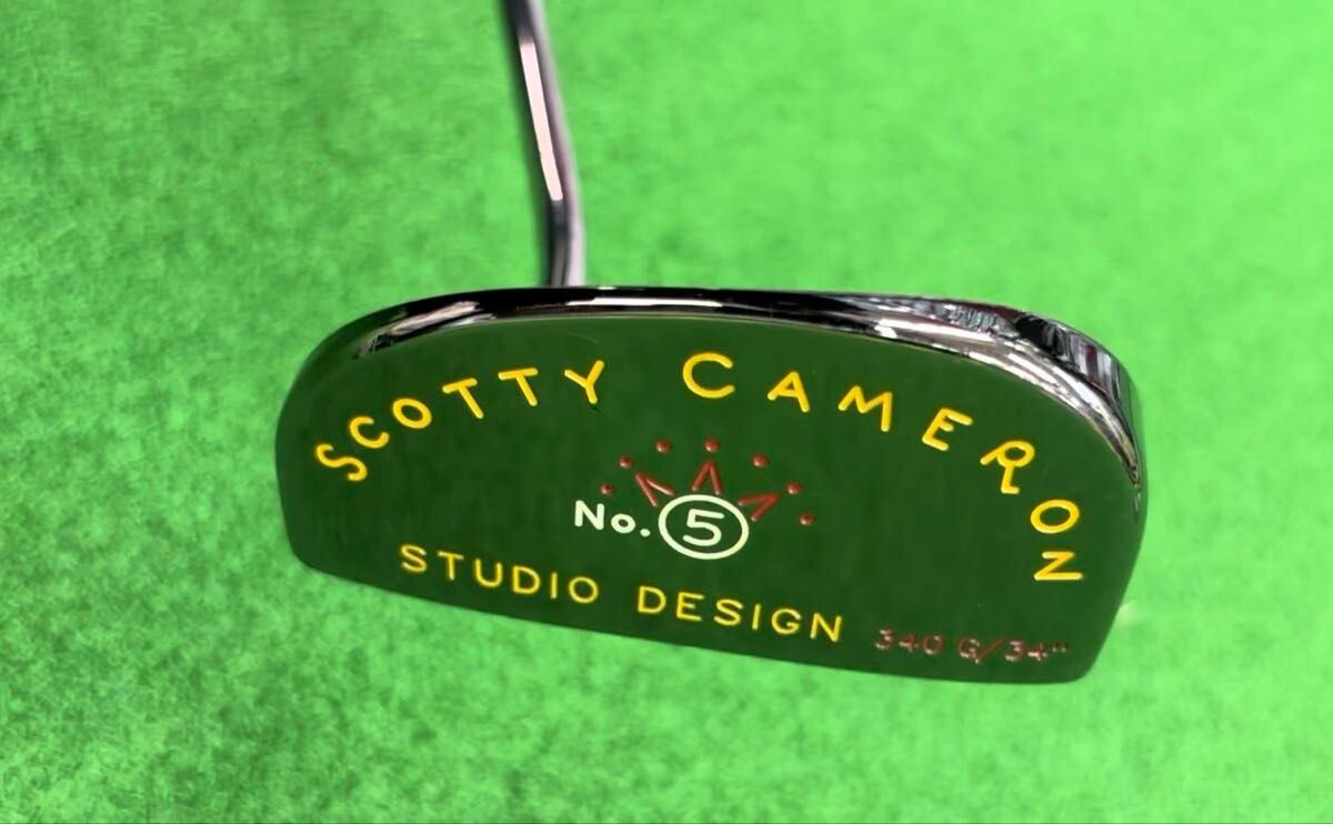 SCOTTY CAMERON STUDIO DESIGN No.5 34in Putter RH With Head