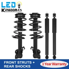 4Pcs Front & Rear Struts Shocks Absorbers Assembly for 2013 - 2019 Nissan Sentra