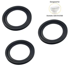 3xFOR Dometic 385311658 For Sealand 300 310 320 Toilet Flush Seal Kit Seal Ring