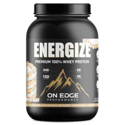 2lb ENERGIZE 100% WHY PROTEIN (Birthday Cake) - EXP 05/2026