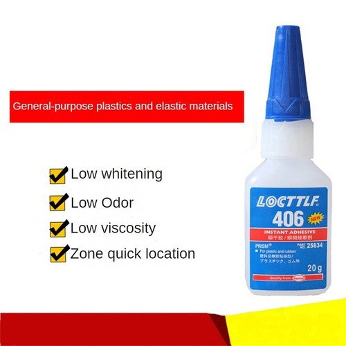1-10PCS LOCTITE® 406 20g Fast Curing Instant Adhesive Industrial Super Glue - Picture 2 of 16