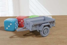 M416 Trailer - US Army Light Utility Vehicle - 3D Printed Miniature Tabletop Warg