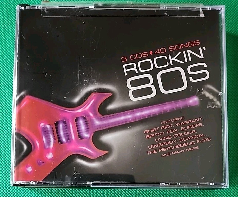 Rockin' 80's 3CDs [40 Tracks] Quiet Riot, Warrant, Santana, Alice