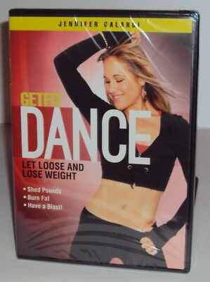 Jennifer Galardi Get Fit Dance Let Loose & Lose Weight DVD Workout Fitness