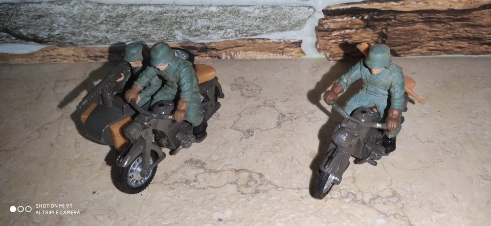 Lotto Sidecar  e moto Militari Tedesche anni 60 - Immagine 2 di 3