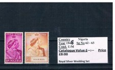 Stamps - British Empire and Commonwealth Sets - Nigeria, Sierra Leone, Ghana
