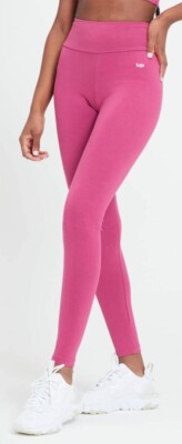 My Protein Essentials Leggings Sangria In Womans Size S BRAND NEW