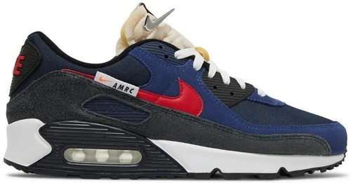 Nike Mens Air Max 90/1 Running Shoes Multicolor AJ7695-104  display picture 1