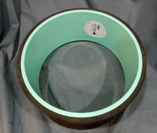 Chirp Wheel Foam Black Roller For Muscle stetching  Pain Relief Size Medium-New