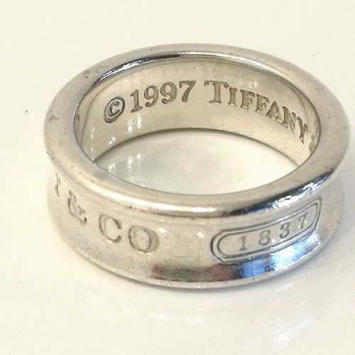 TIFFANY \u0026 Co. 1837 Ring Sterling Silver 