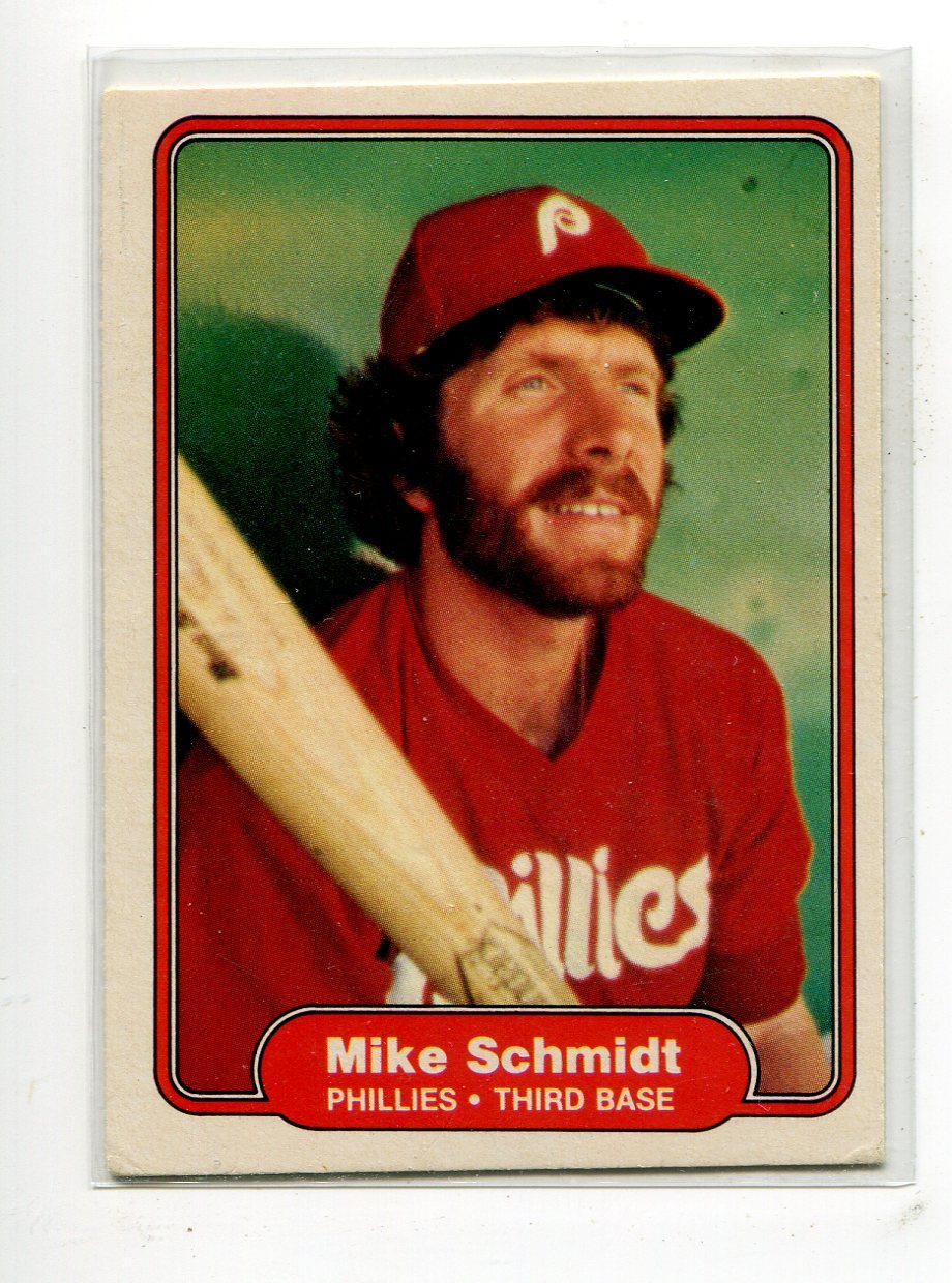 1982 Fleer #258 Mike Schmidt Philadelphia Phillies