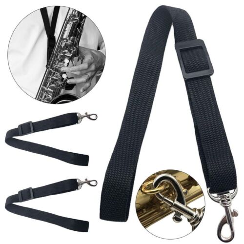 Accessori Sax Strao Sassofono Cintura Spalla Per Alto/Tenore/Soprano Nylon Cintura - Foto 1 di 10