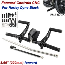 CNC Forward Controls For Harley Dyna Street Bob Low Rider Super Glide 2000-2015