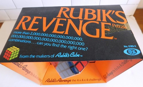 Vintage 1980er The Rubik's Cube Revenge Ideal Toy unbenutzt in OVP - Bild 3 von 4