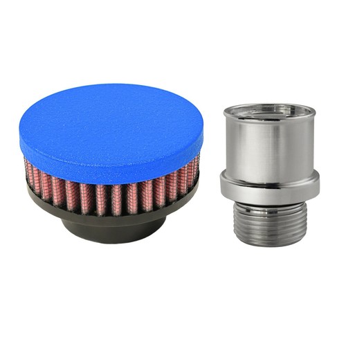 Valve Cover Breather 16AN 16AN 15/16" 12 Thread Oil Caps (Wrinkle