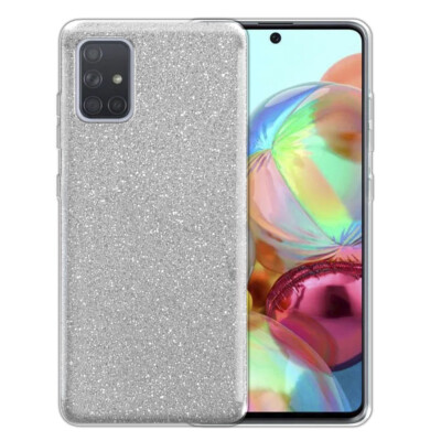 Slim Bling Glitter TPU Back Case Cover For Samsung Galaxy S10/ S20+ Plus/  A71