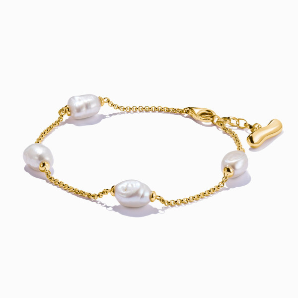 Thomas Sabo Armband Mit Perlen Vergoldet A2189-430-14-image