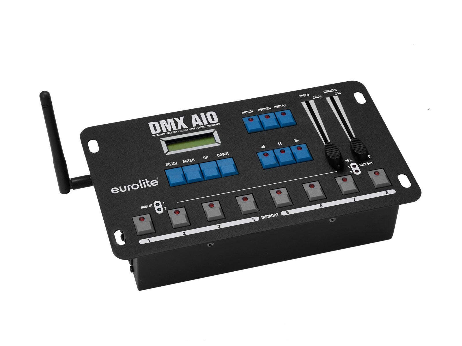 Thumbnail - Eurolite Dmx Aio Recorder, Merger, Artnet Node, Signalwandler