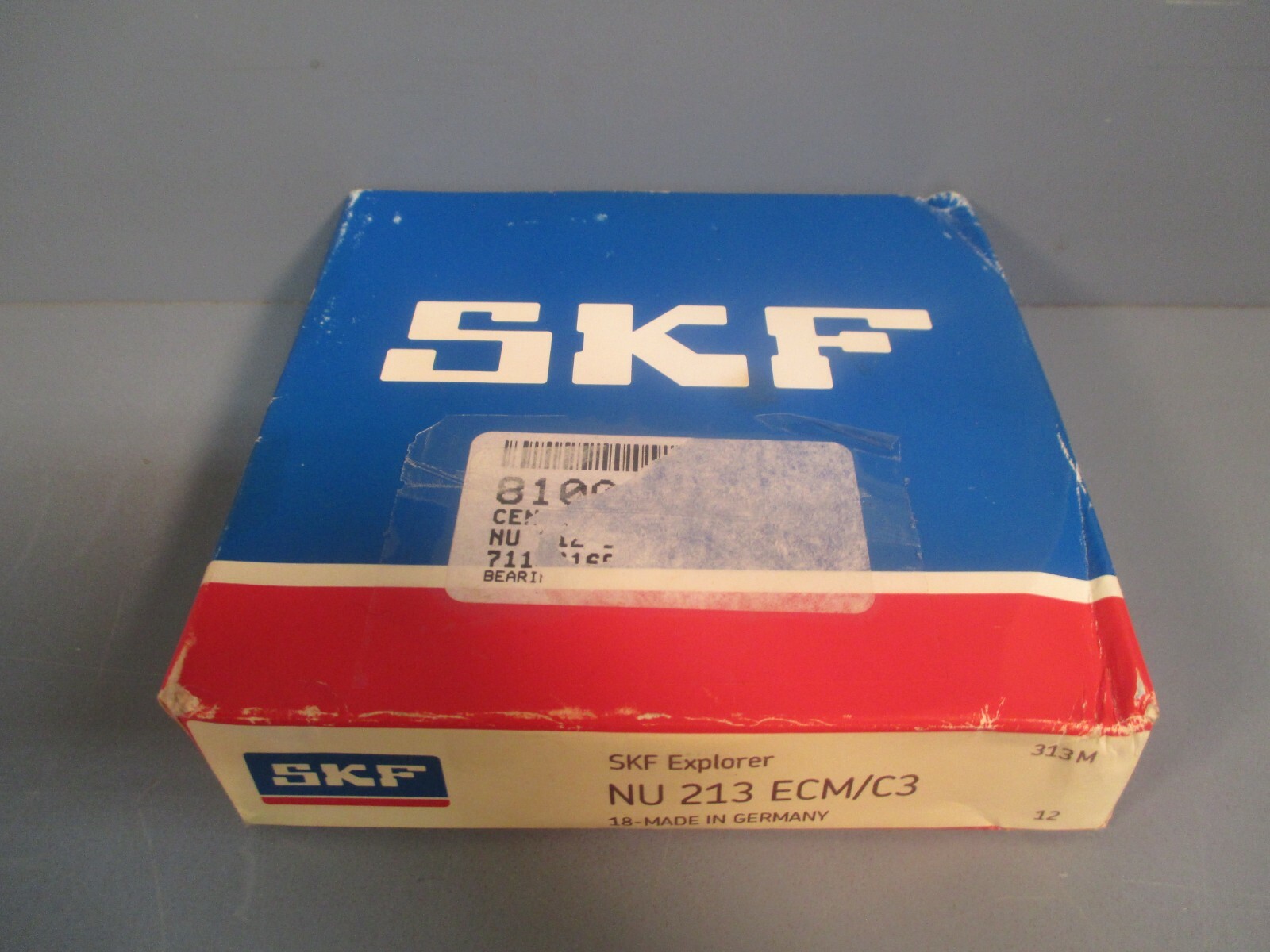 SKF Cylindrical Roller Bearing NU 213 ECM/C3
