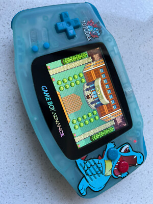 Nintendo Gameboy Advance GBA Game Boy AGB BACKLIT IPS POKEMON