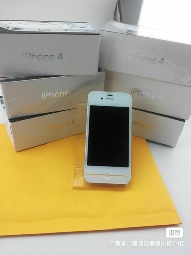π± Original Unlocked Apple iPhone 4 16GB black white IOS7 3G WIFi Grade B+ π± - Afbeelding 14 van 15