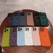 MagSafe Magnetic Hybrid Case Glass Lens Protector For iPhone 15 14 13 12 11