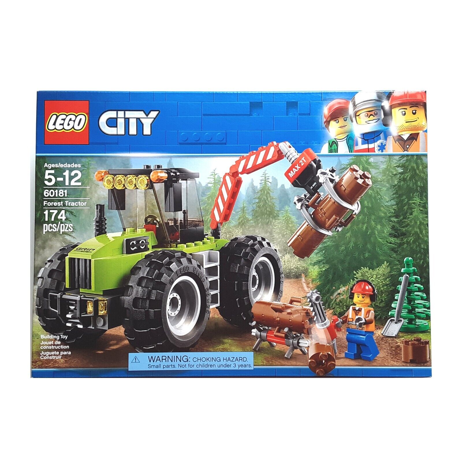 LEGO 60181 Forest Tractor | City Theme Great Outdoors Subtheme | Factory Sealed