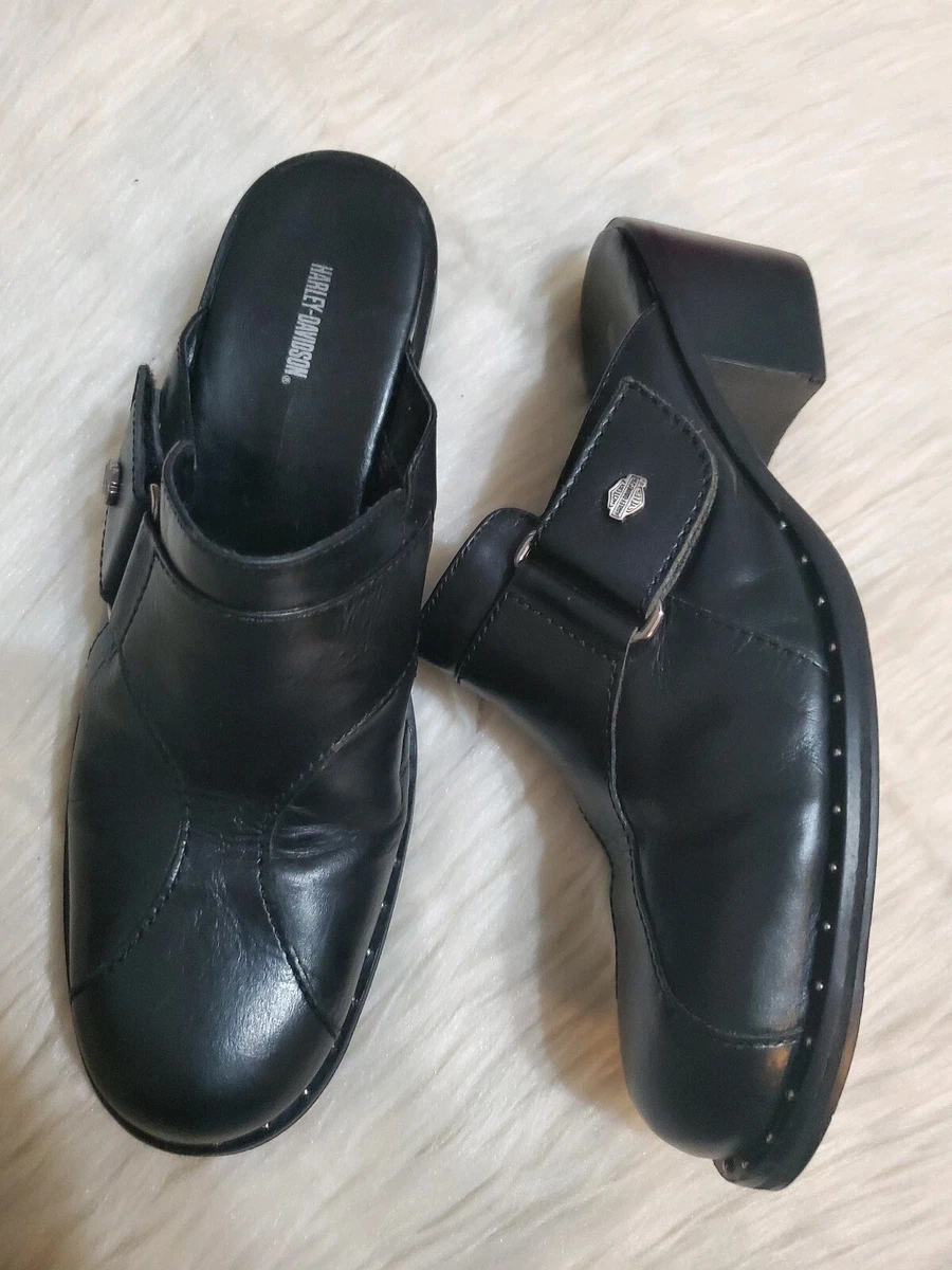 Harley davidson hotsell clogs mules