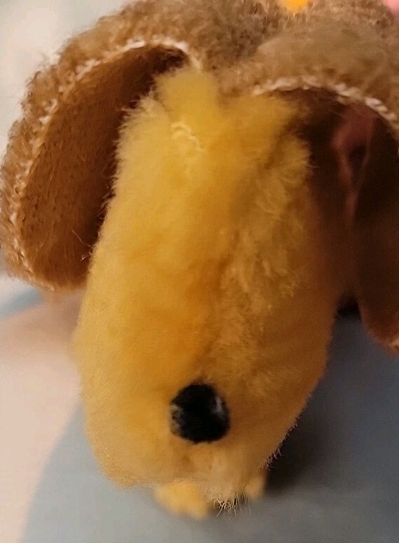 West Paw Small Puppy Pooch Yellow Squeaky Dog Toy