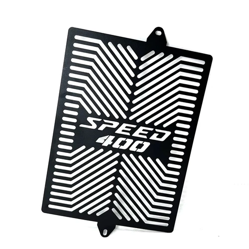 NUEVO Protector de cubierta de rejilla de radiador para Triumph Speed 400 2024 negro - Imagen 3 de 8