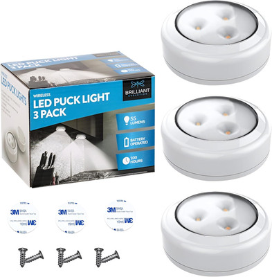 Bright Evolution under Cabinet Lights - Battery Operated Cabinet Lighting with T
