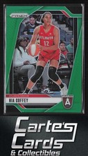 Nia Coffey 2024 Panini Prizm WNBA #71 Green Prizms Atlanta Dream