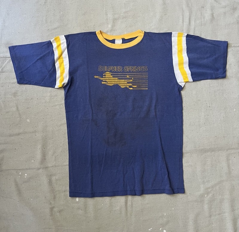 Vintage Sulphur Springs High School T-Shirt Jersey Men’s XL Wildcat