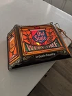 VINTAGE 1975 HEILEMAN’S OLD STYLE BEER STAINED GLASS PLASTIC LIGHT-UP SIGN Rare