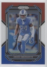 2022 Panini Prizm Red White & Blue Prizm Amani Oruwariye #101 00em