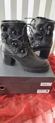 TOSCA BLU  Stiefelette   Stylisch  Extravagant  Leder  Gr.39  Wie Neu  NP 210 