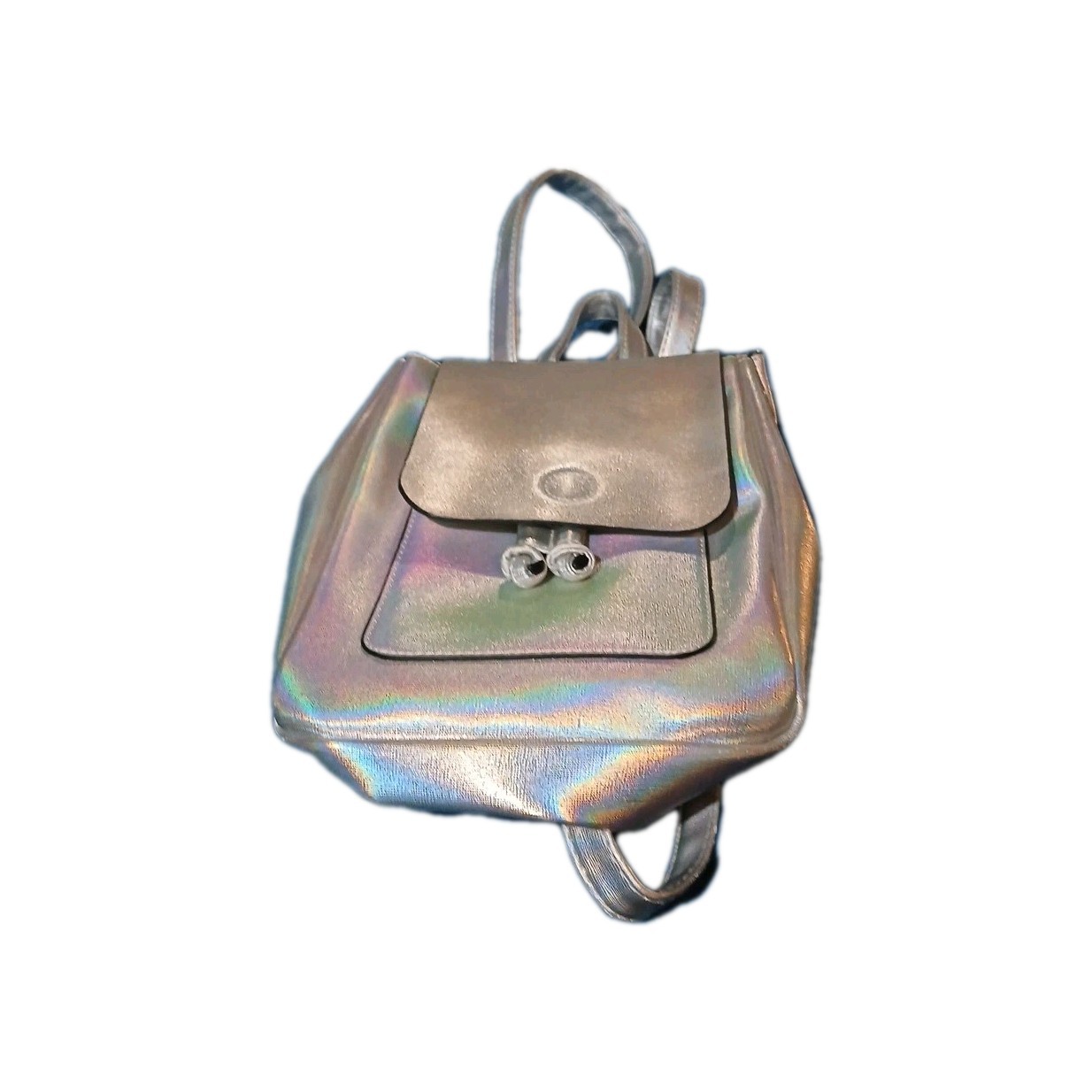 Mini Backpack Silver - image 4