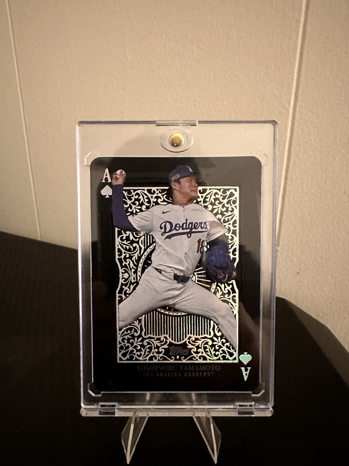 2025 Topps Series 1 All Aces Yoshinobu Yamamoto #AA-17 Los Angeles Dodgers
