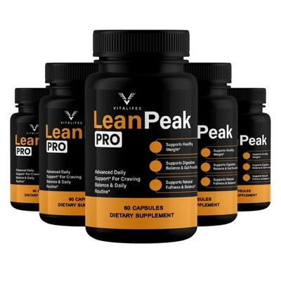 (5 Pack) Lean Peak Advanced Keto Capsules   LeanPeak Pills Advanced Formula