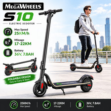 250W Adult Electric Scooter 22KM Range Folding E-Scooter City Commuter 25KM/H