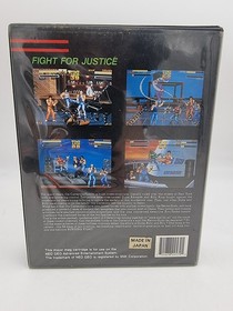 BURNING FIGHT DOG TAG Neo Geo AES USA Used Original