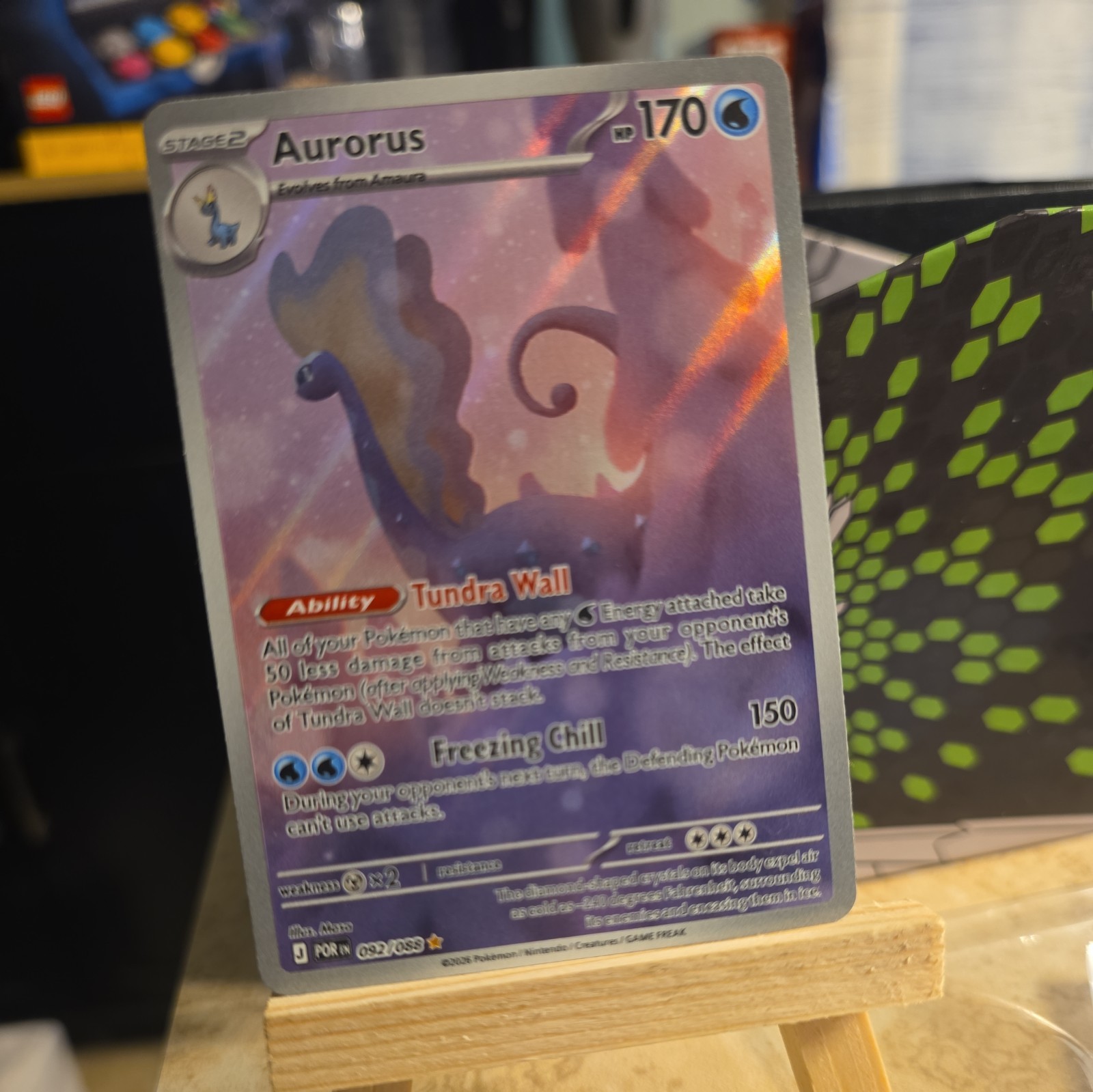 Pokemon Aurorus IR 092/088 Perfect Order 