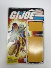 Vintage 1983 G.I. Joe TRACKER/SPIRIT Full UNCUT Peach File Card 83 ARAH Hasbro