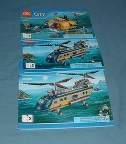 CITY, DEEP SEA EXPLORERS SET NO. 60093 - LEGO - 2015 - USED CONDITION