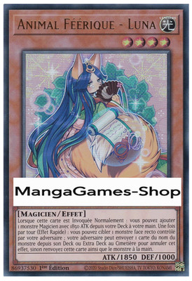Yu-Gi-Oh! Feentier - Luna CH02-FR026 Ultra Rare auf Französisch
