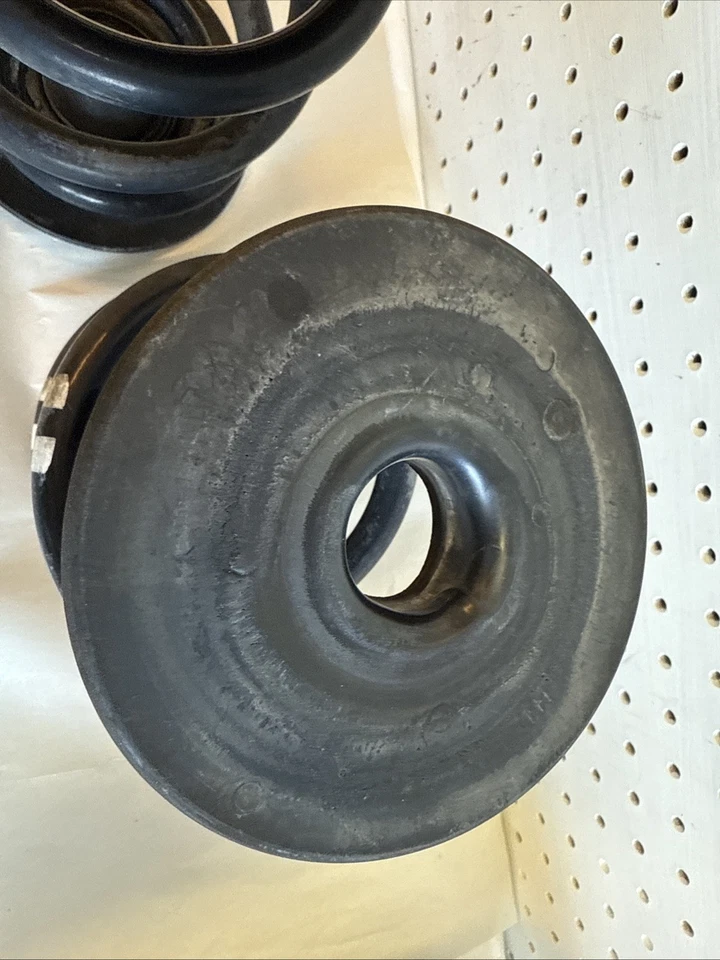 BMW E45 330CI 2004 par de muelles helicoidales traseros OEM Foto 3 de 4