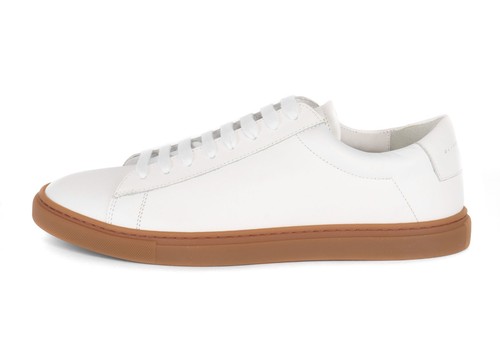 OLIVER CABELL SNEAKERS Low1 white calfskin made in Italy luxury 41 usa 8