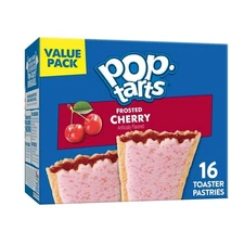 Pop-Tarts Frosted Cherry Toaster Pastries 27oz 16 Count Breakfast Snacks