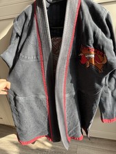 Lucky Gi x Puscifer BJJ Gi A2 Black Red – Rare Design, Good Condition