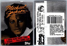 1984 Topps MICHAEL JACKSON Cards & Stickers -...